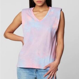 BlankNYC Cloudburst V-Neck Tee